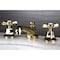 Kingston Brass KS4462BEX Essex 8" Widespread Bathroom Faucet, Polished Brass KS4462BEX - alternate 3